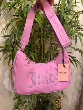 Juicy Couture Lavender Bag Adjustable Straps NWT